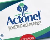 Generic Actonel 35mg 4 Tabs, risedronate